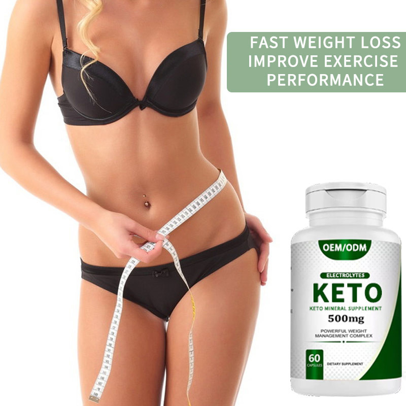 OEM Label Pribadi FDA Berat Badan Keto Tablet Penghilang Berat Badan Suplemen Untuk Pembakaran Lemak