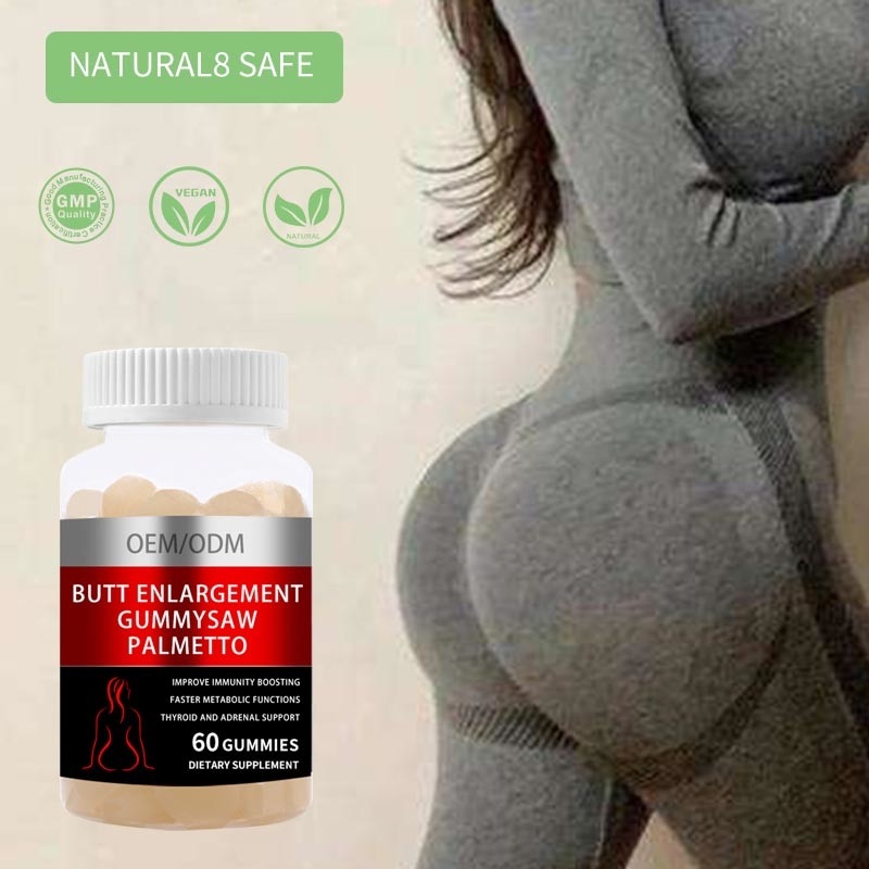 HACCP Butt Breast Meningkatkan Black Maca Female Enhancement Gummies Untuk Mengangkat Pinggul Pantat