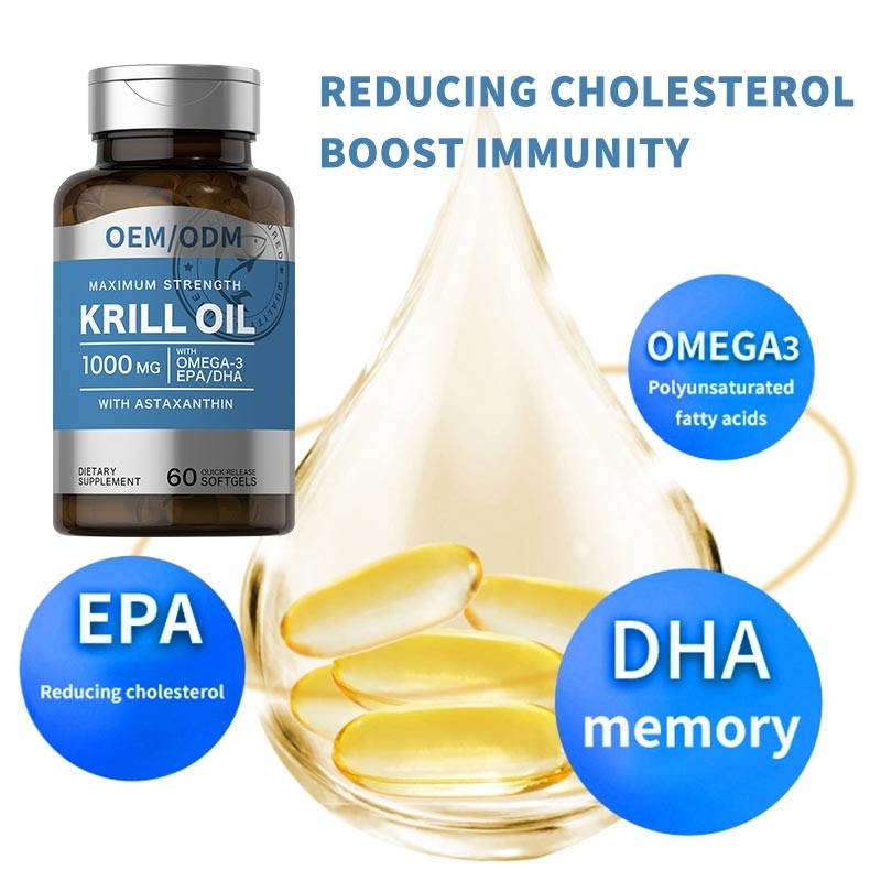 OEM Minyak Ikan Halal Omega 3 Softgels Suplemen Epa Dha Untuk Mengurangi Kolesterol
