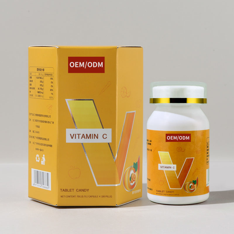 Private Label vegan Biotin Vitamin Gummies Vitamin C Permen Untuk Kekebalan Didukung