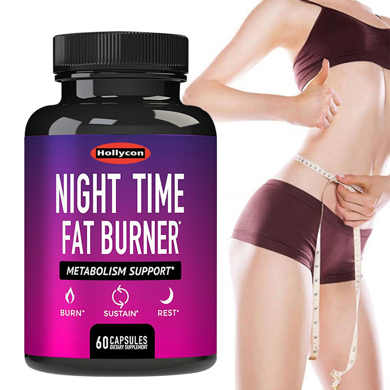 Pembakar Lemak Malam Hari, Pil Diet Penurunan Berat Badan Ekstrak Biji Kopi Hijau Dan Suplemen Kacang Ginjal Putih