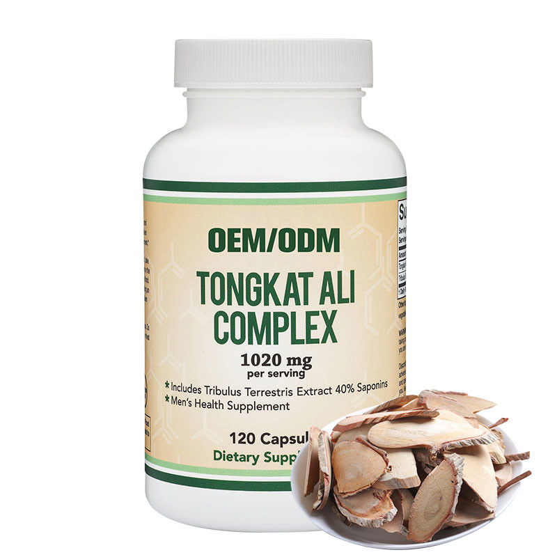 120 pcs Herbal Hormon Kapsul Suplemen Kesehatan Pria Tongkat Ali Ekstrak Dengan Tribulus Terrestris