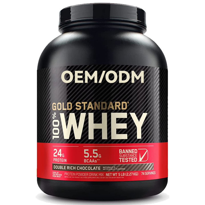 Suplemen Perawatan Kesehatan OEM Organic Whey Protein Powder Bulk Whey Protein Nutrisi Optimal