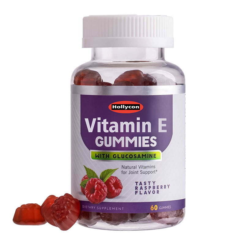 Suplemen Rasa Kustom OEM Vitamin E Gummies Kesehatan Tulang Dan Gummies Dukungan Kekebalan Tubuh