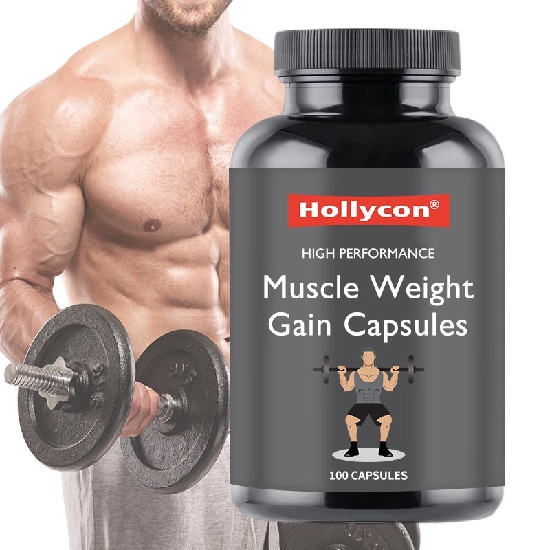 OEM Muscle Weight Gain Gummies Untuk Kesehatan Sistem Kekebalan Otot Weight Gain Capsules