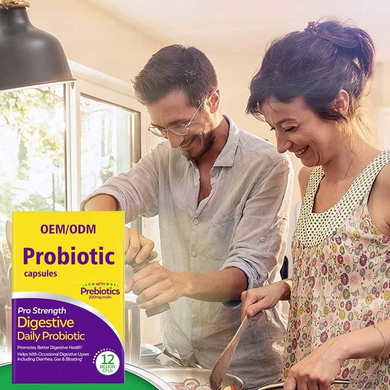 Suplemen Pemotong Lemak Probiotik Untuk Wanita Pria 60 Kapsul Non GMO Bebas Gluten