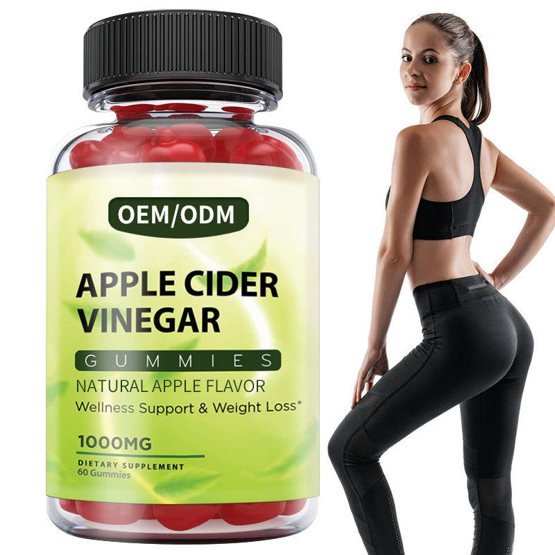 HACCP Cuka Sari Apel Gummies Dengan Detox Kontrol Metabolisme Ibu Untuk Membantu Mengurangi Lemak Perut yang Membandel