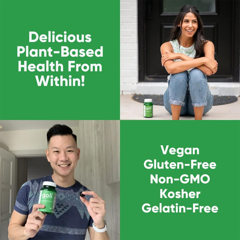 Super Green Gummy Vitamin Vitamin Esensial Dan Mineral Dukungan Kekebalan Tubuh Suplemen Diet