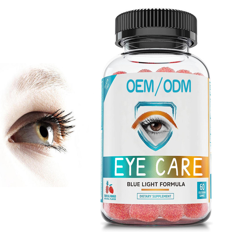 Vitamin Perawatan Mata GMPC Untuk Dewasa Anak Gummy Untuk Suplemen Kesehatan Mata