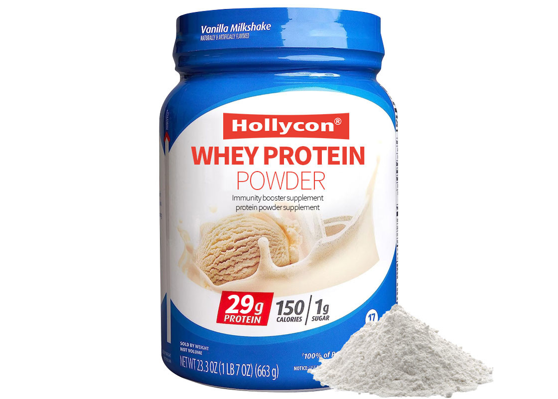 Makanan Grade Whey Protein Powder Untuk Meningkatkan Massa Otot Kekuatan Imunitas Booster Suplemen