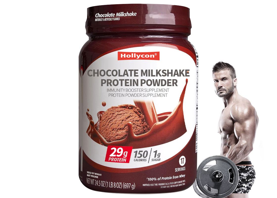 MSDS Cokelat Milkshake Protein Powder Supports Untuk Meningkatkan Massa Otot Kekuatan Imunitas Booster Suplemen