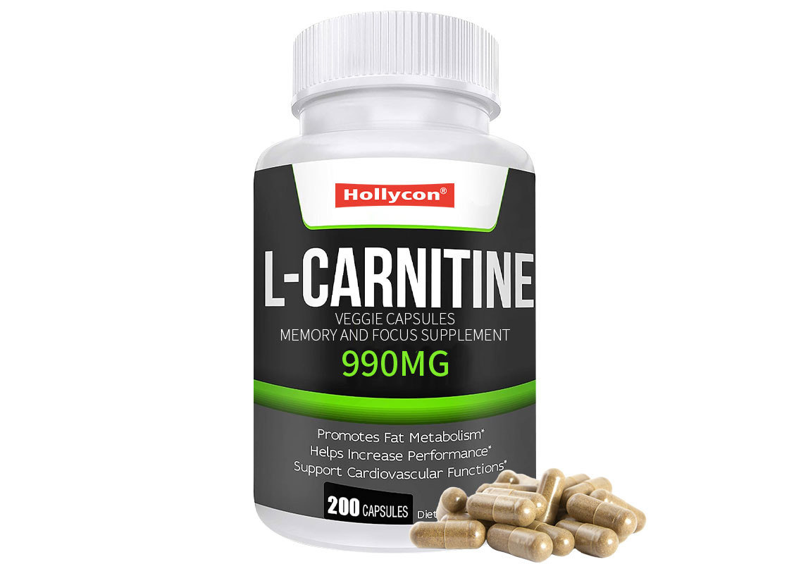 Private Label L-Carnitine Kapsul 200 Pil Bantuan Untuk Membakar Lemak Sayuran Kapsul Dukungan