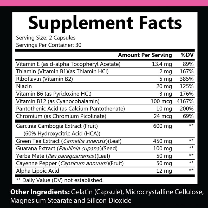 OEM All-Natural Metabolism Booster Hot Skinny Thermogenic Diet Pills Weight Loss Capsules Untuk Wanita
