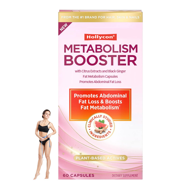 Suplemen Peningkat Metabolisme Dengan Ekstrak Jeruk Dan Ginger Hitam Kapsul Metabolisme Lemak Mempromosikan Kehilangan Lemak Perut