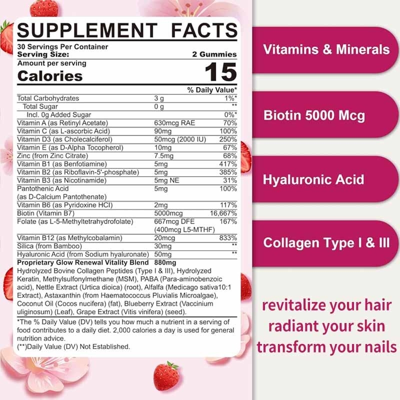 OEM & ODM Dukungan Permen karet Bahan alami untuk wanita Multivitamin Permen karet bebas gula