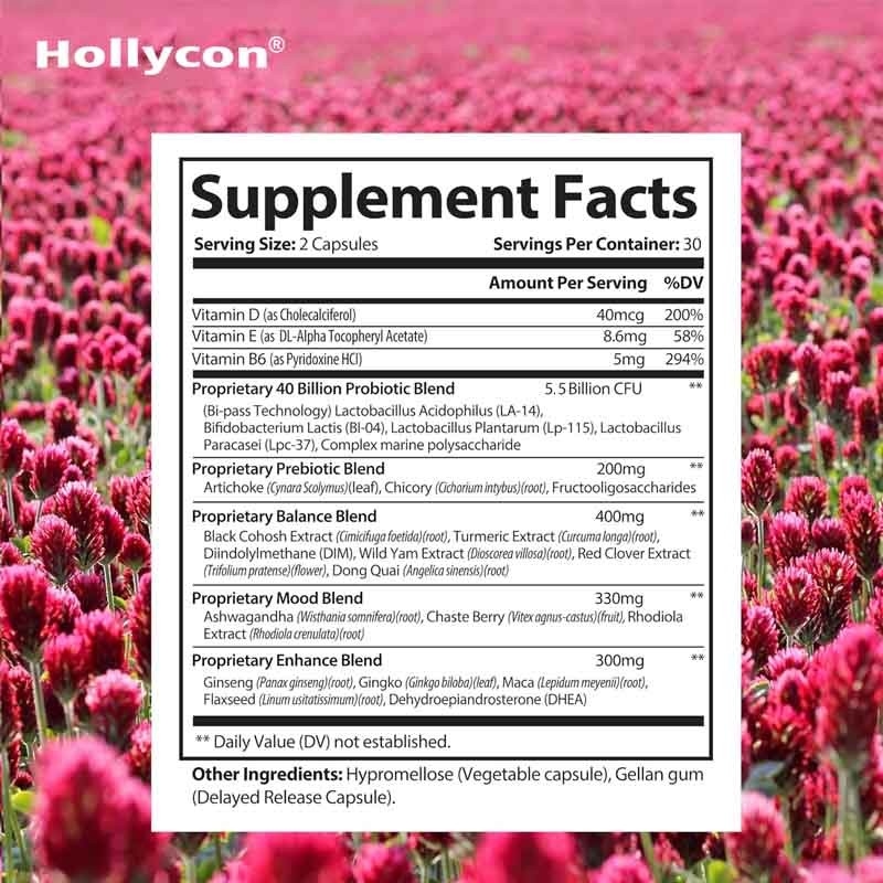 OEM& ODM Hormonal Balance Kesehatan usus untuk wanita Menopause Relief Health Capsules