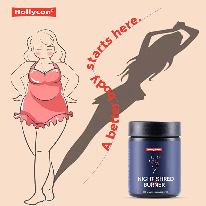 Night Shred Fat Burner dan Natural Sleep Support cepat menurunkan berat badan nafsu makan Suppressant Slimming Capsules