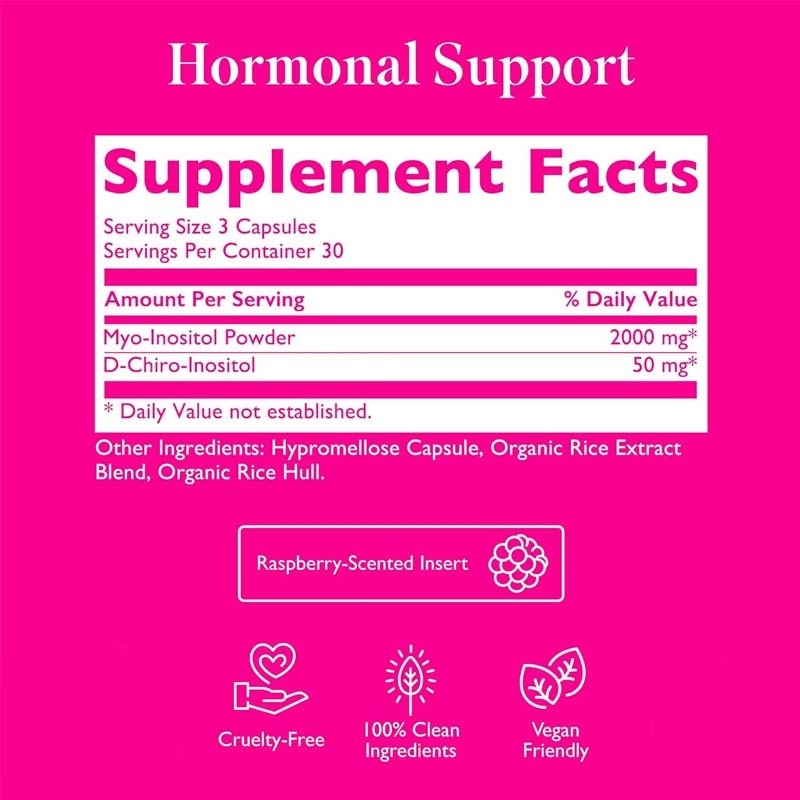 OEM Ovarian Support Vitamin Hormon Balance untuk Wanita Ovarian Vitamin Kapsul