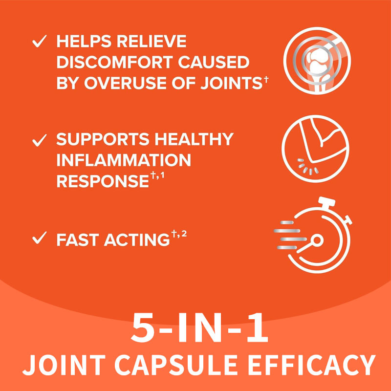 OEM 5-in-1 Joint Support Inflamasi Sehat untuk Dewasa Kapsul Glucosamine Chondroitin