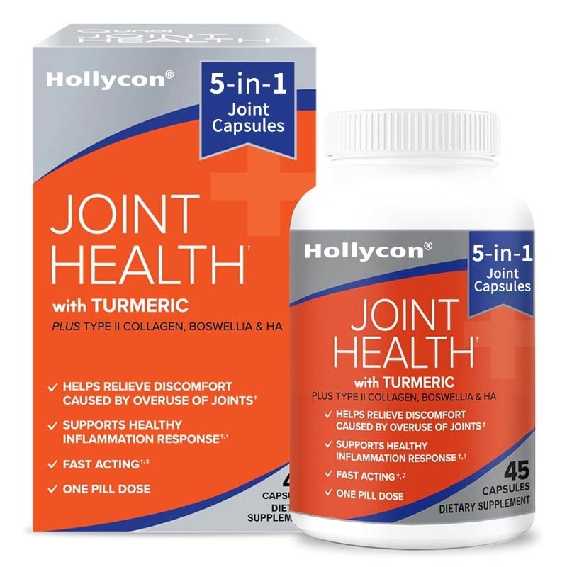 OEM 5-in-1 Joint Support Inflamasi Sehat untuk Dewasa Kapsul Glucosamine Chondroitin