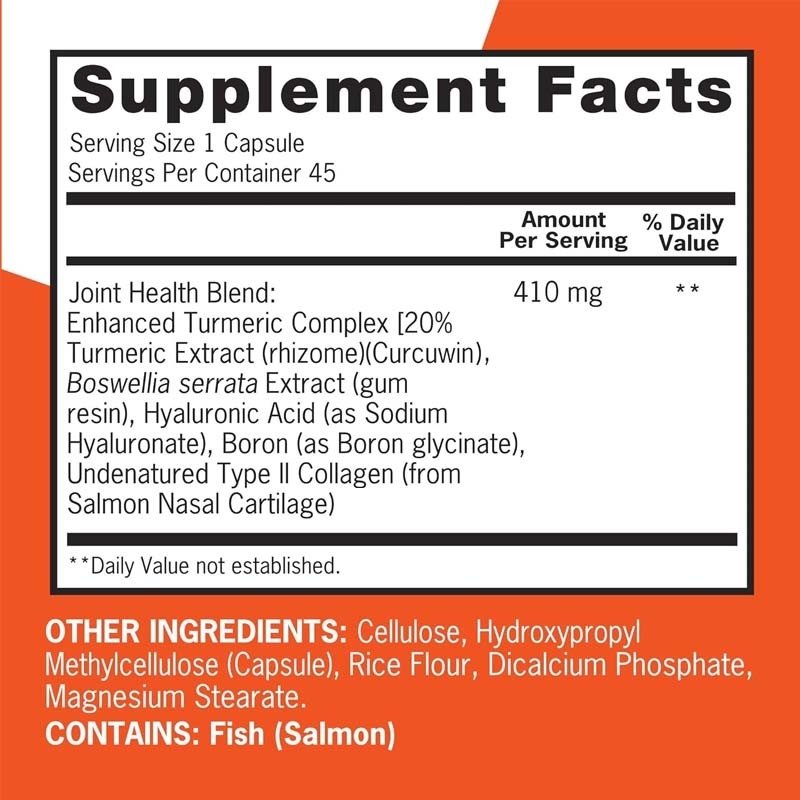 OEM 5-in-1 Joint Support Inflamasi Sehat untuk Dewasa Kapsul Glucosamine Chondroitin