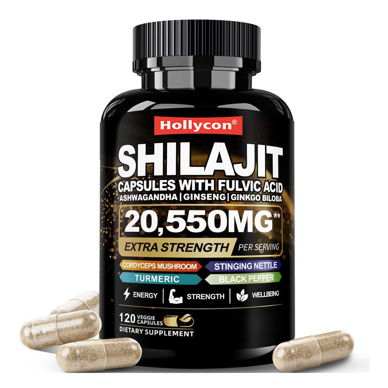 Shilajit Kapsul 85+ Mineral Energi Dan Dukungan Kekebalan Untuk Pria Dan Wanita