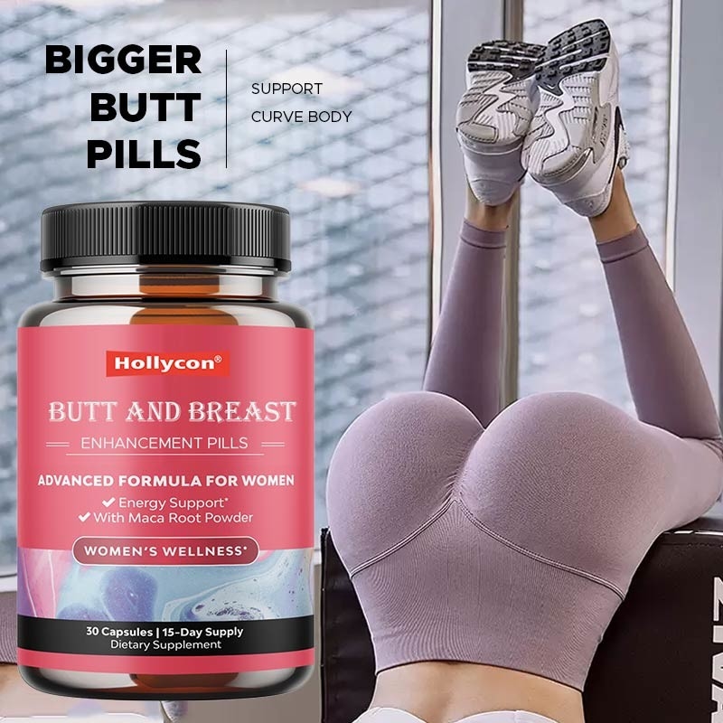 Pil Pembesaran Payudaranya Dukungan Kurva Tubuh Saw Palmetto Horny Goat Weed