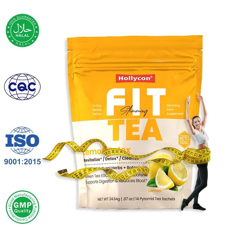 14 Hari Detox Tea Fit Tea Slimming Tea Bag Mendukung Pembersihan Mempromosikan Pencernaan Kapsul Penghilang Berat Badan