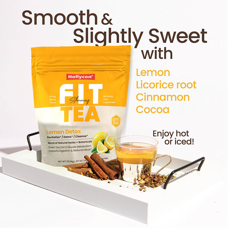 14 Hari Detox Tea Fit Tea Slimming Tea Bag Mendukung Pembersihan Mempromosikan Pencernaan Kapsul Penghilang Berat Badan