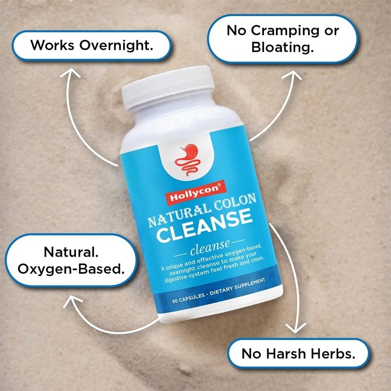 Pabrik Colon Cleanse Magnesium Oxide Supplements Slimming Capsules 15 Hari Supplement Gut Cleanse