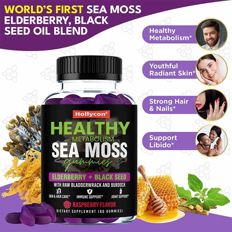 Gusi Moss Laut Untuk Rambut Kuat Gusi Moss Laut Irlandia Untuk Dukungan Kekebalan