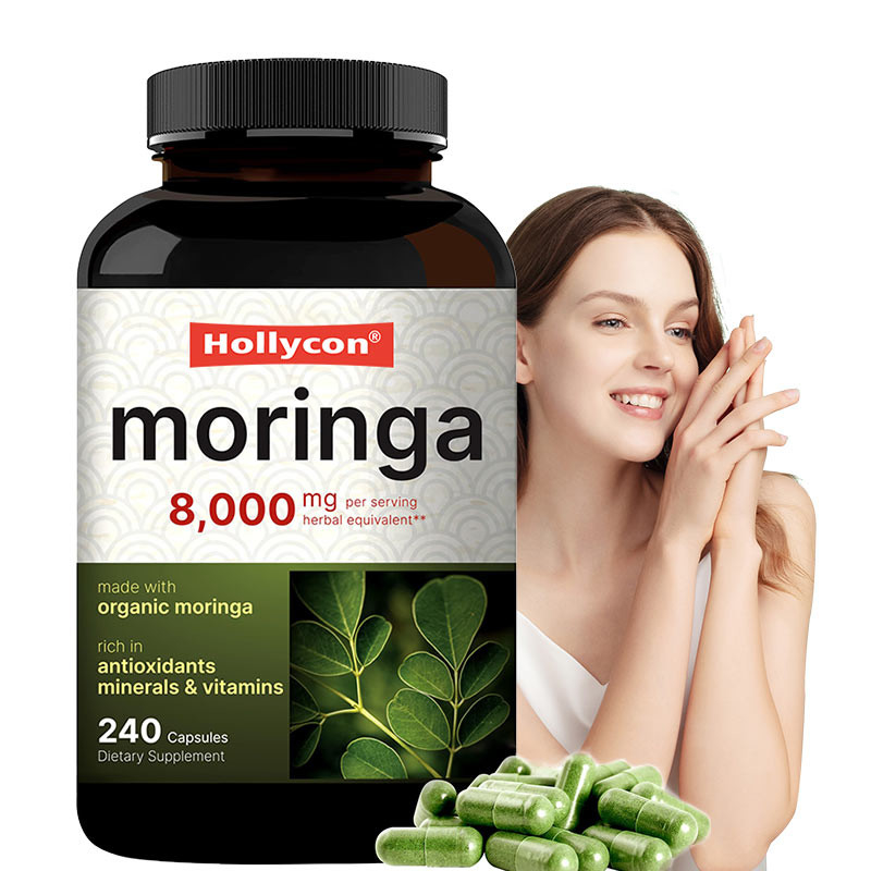 Ekstrak Daun Moringa Ekstrak Kesehatan Kulit OEM Antioksidan Imun