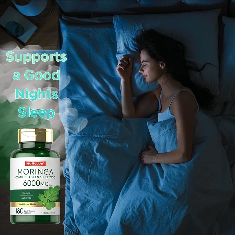 Kapsul Bubuk Moringa Untuk Dukungan Sendi Suplemen Bubuk Moringa Untuk Tidur Baik