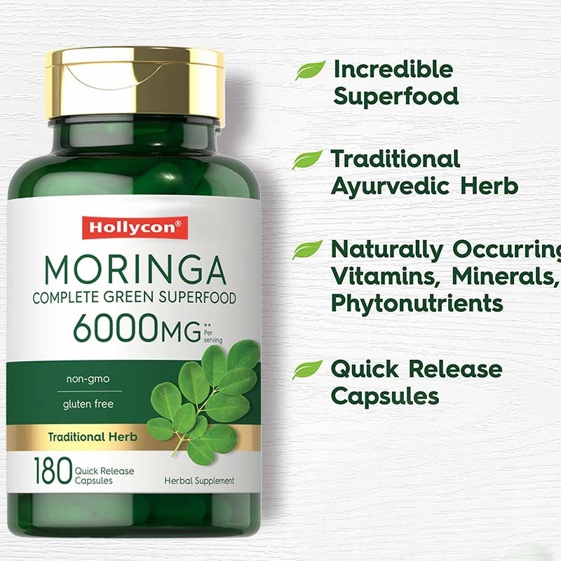 Kapsul Bubuk Moringa Untuk Dukungan Sendi Suplemen Bubuk Moringa Untuk Tidur Baik