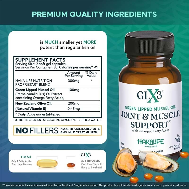 Green Lipped Mussel Softgels Omega 3-6-9 Suplemen Dukungan Sendi Omega-3 Pemasok