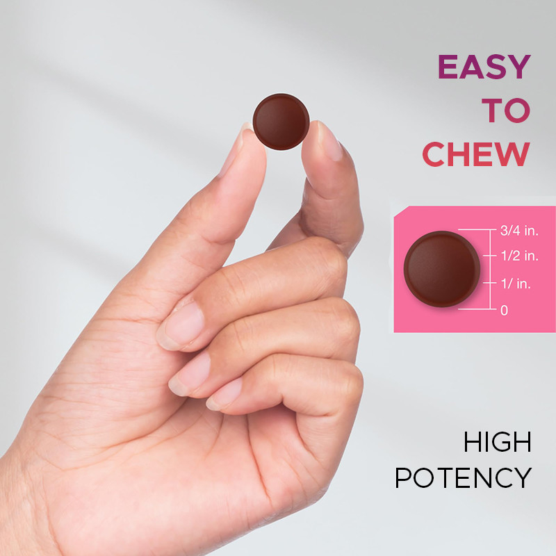 Iron Gummies Untuk Wanita 250mcg Folic Acid 18mg Iron Untuk Produksi Sel Darah Merah