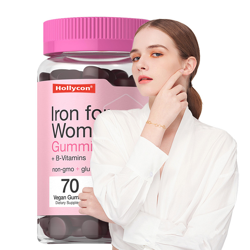 Iron Gummies Untuk Wanita 18mg Iron Gummies Untuk Produksi Sel Darah Merah