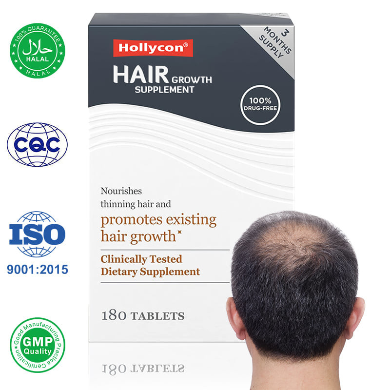 Dalam stok pabrik pria pertumbuhan rambut suplemen pria pertumbuhan rambut vitamin tablet