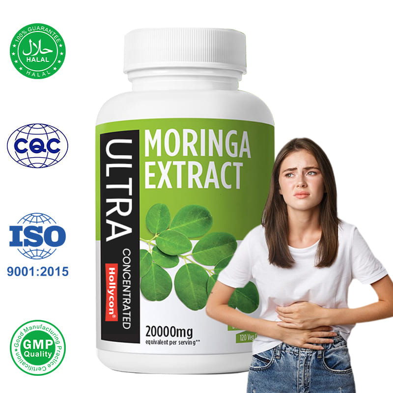 Pabrik Kapsul Moringa Murni Mendukung Sistem Pencernaan Imun Kapsul Bubuk Moringa