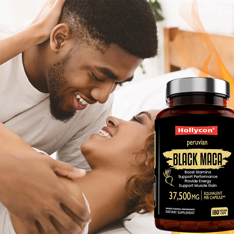 Kapsul Akar Maca Untuk Meningkatkan Stamina 750mg Ekstrak Maca Hitam Untuk Memberikan Energi