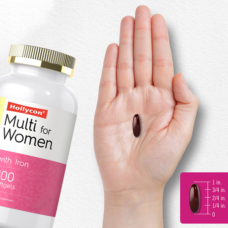 Multivitamin Softgels Untuk Wanita Untuk Sistem Imun Vitamin Sehari Untuk Wanita