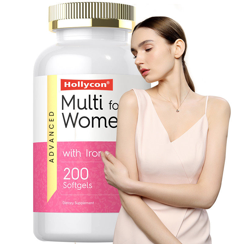 Multivitamin Softgels Untuk Wanita Untuk Sistem Imun Vitamin Sehari Untuk Wanita