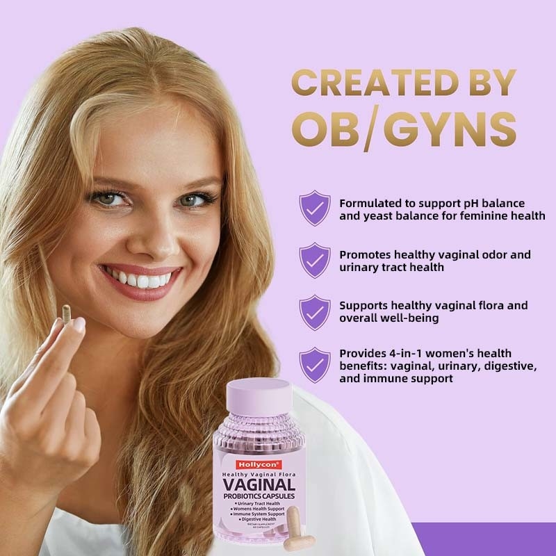 Kapsul Probiotik Vaginal Untuk Wanita Mempromosikan Keseimbangan PH Dan Bau Vaginal yang Sehat