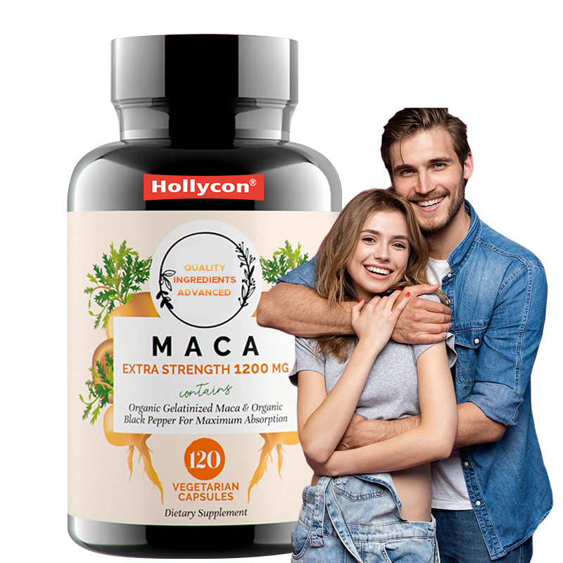 OEM Maca Root Powder Kapsul Untuk Keseimbangan Hormonal 1500mg Maca Root Kapsul