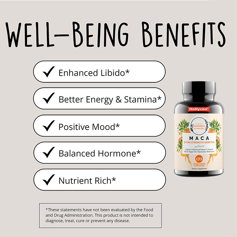 OEM Maca Root Powder Kapsul Untuk Keseimbangan Hormonal 1500mg Maca Root Kapsul