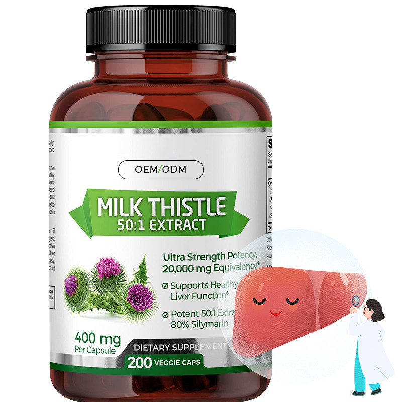 Kapsul Thistle Susu Untuk Mendukung Fungsi Hati Sehat Kapsul Thistle Susu Organik