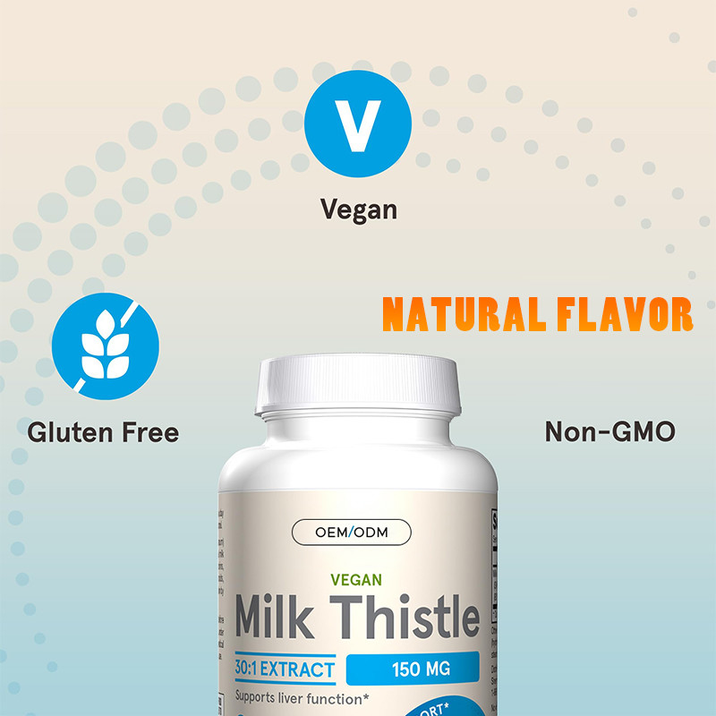 Kapsul Thistle Susu Berkualitas Tinggi Untuk Mendukung Fungsi Hati Kapsul Thistle Susu