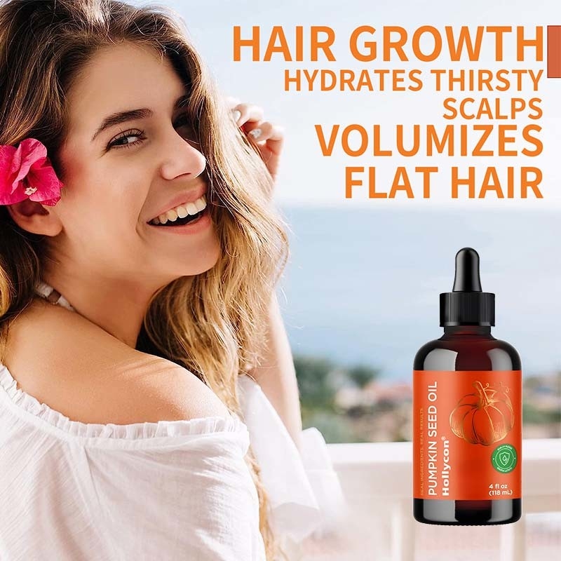 OEM Bio Pumpkin Seed Oil 100% Pure Pumpkin Seed Oil untuk pertumbuhan rambut