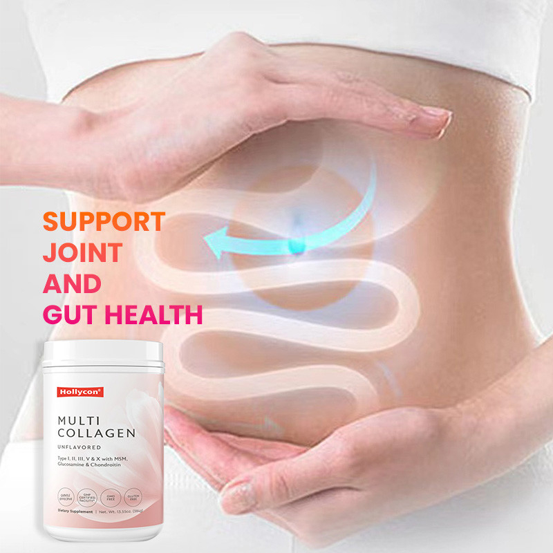 OEM Multi Collagen Powder Untuk Dukungan Rambut Collagen Peptida Hidrolisis Protein Powder